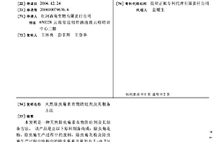 天然除蟲(chóng)菊素衣物防蛀劑及其制備方法