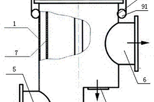 一種適用于管道間的過濾裝置