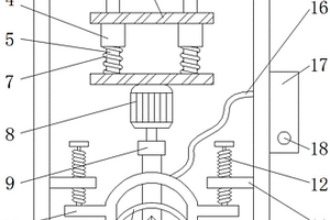 一種建筑工程用具有防護功能的巖鉆機