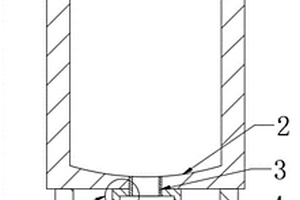 一種適用于有機(jī)危廢制漿的磨機(jī)用進(jìn)料結(jié)構(gòu)