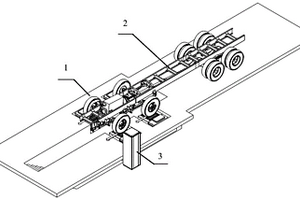 一種用于雙轉(zhuǎn)向軸汽車車軸側(cè)向力調(diào)整檢驗(yàn)臺