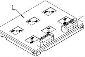 一種單相載波模塊性能檢測工裝托盤裝置