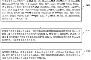 檢測(cè)腸炎沙門(mén)氏菌量子點(diǎn)熒光免疫層析試紙條及制備方法