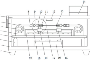 一種橡根帶物理性能檢測機構(gòu)