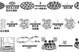 基于RGO-CS-Hemin@Pt NPs納米材料和適配體檢測GPC3的方法