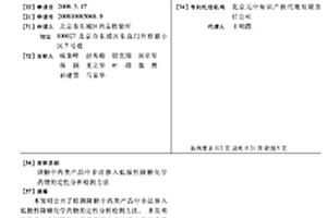 降糖中藥類產品中非法摻入低極性降糖化學藥物的定性分析檢測方法