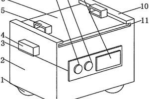 化學(xué)實(shí)驗(yàn)用具有快速溶解結(jié)構(gòu)的甲醛檢測(cè)裝置