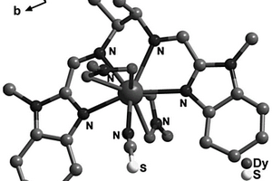 以苯并咪唑衍生物和1,2-環(huán)己二胺構(gòu)筑的鏑配合物及其制備方法和應(yīng)用