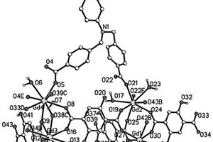 聚合物4-(N,N′-雙(4-羧基芐基)氨基)苯磺酸四核釓及合成方法