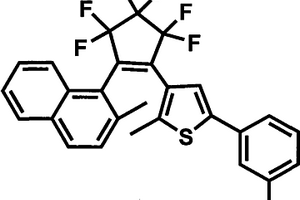 光致變色萘環(huán)-噻吩混聯(lián)型全氟環(huán)戊烯化合物及合成方法和應(yīng)用