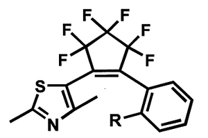 光致變色噻唑六元環(huán)混聯(lián)型不對稱全氟環(huán)戊烯化合物及制備方法和應(yīng)用