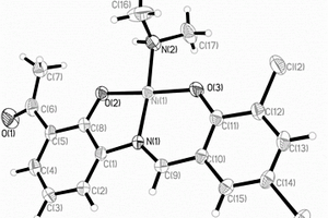 2-羥基苯乙酮衍生物席夫堿鎳配合物Ni(dcah)DMA及合成方法