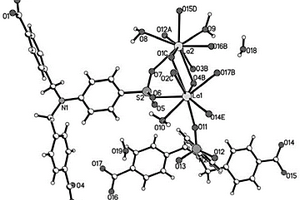 聚合物4-(N,N′-雙(4-羧基芐基)氨基)苯磺酸雙核鑭及合成方法