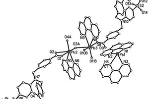 聚合物4-(N,N′-雙(4-羧基苯基)氨基)苯磺酸鉛及合成方法