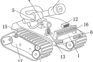 履帶式無人車滅火救援裝置