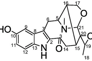 稠合醚環(huán)單萜吲哚生物堿類化合物、制備方法和應(yīng)用