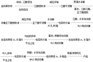 連錢草中的三萜苷類化合物及其提取分離方法