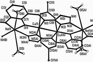 熒光材料[Cu2Na2(mtyp)2(CH3COO)2(H2O)3]n及合成方法