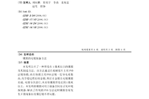 鋨膜的電鍍制備方法