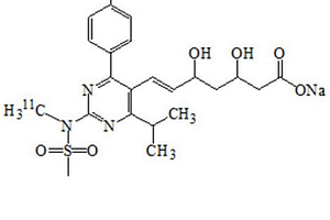 放射性標(biāo)記[<Sup>11</Sup>C]瑞舒伐他汀化合物、制備方法和應(yīng)用