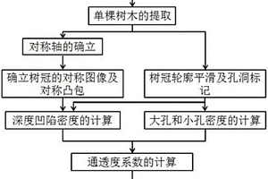 樹冠通透度的計算方法