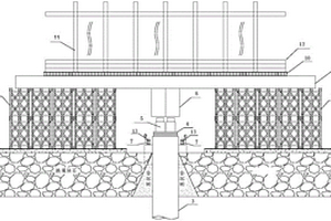 利用貝雷架當(dāng)支墩的基樁靜載荷試驗(yàn)裝置