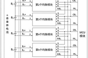 具有奇偶控制邏輯的電池組均衡電路