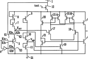 預(yù)報(bào)集成電路負(fù)偏壓不穩(wěn)定性失效的測試電路