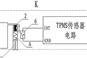 爆胎偵測(cè)方法及腔體式爆胎傳感器