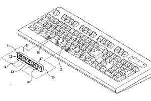 鍵盤(pán)按鍵開(kāi)關(guān)平衡桿組裝防呆結(jié)構(gòu)