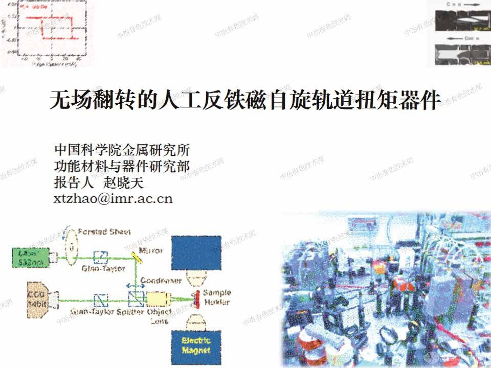 無場翻轉的人工反鐵磁自旋軌道扭矩器件