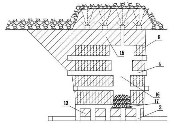 中穩(wěn)礦巖體強采強出的階段空場采礦法