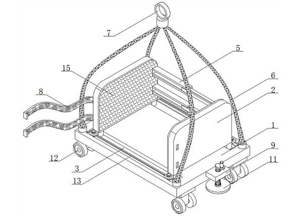 用于礦山機(jī)電設(shè)備檢測(cè)的吊裝機(jī)構(gòu)