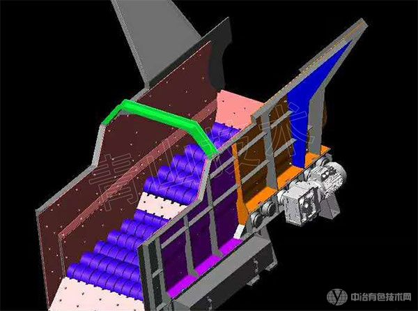 泥石分離機(jī)3d圖