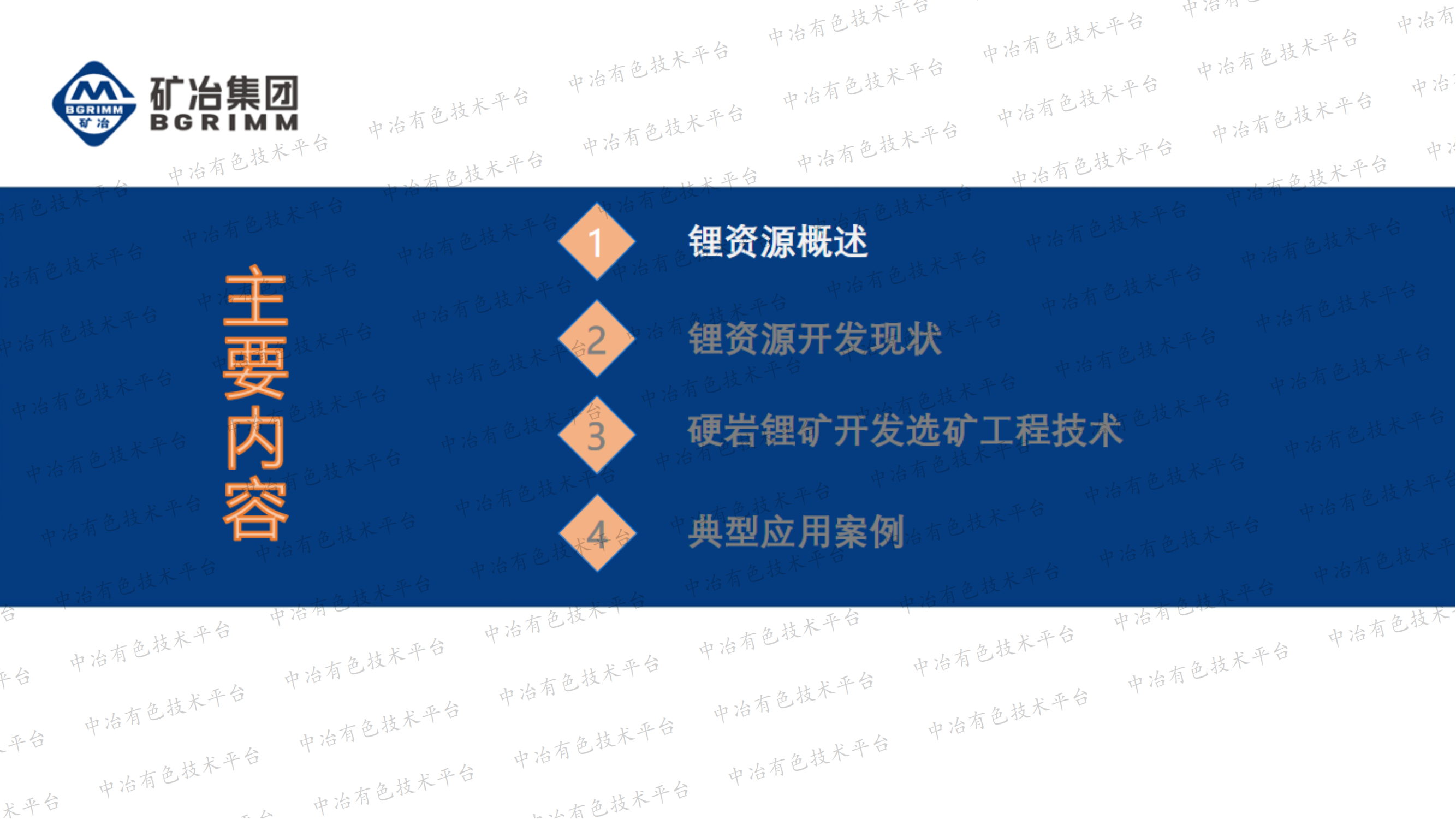 硬巖鋰礦資源開發(fā)選礦工程技術及應用