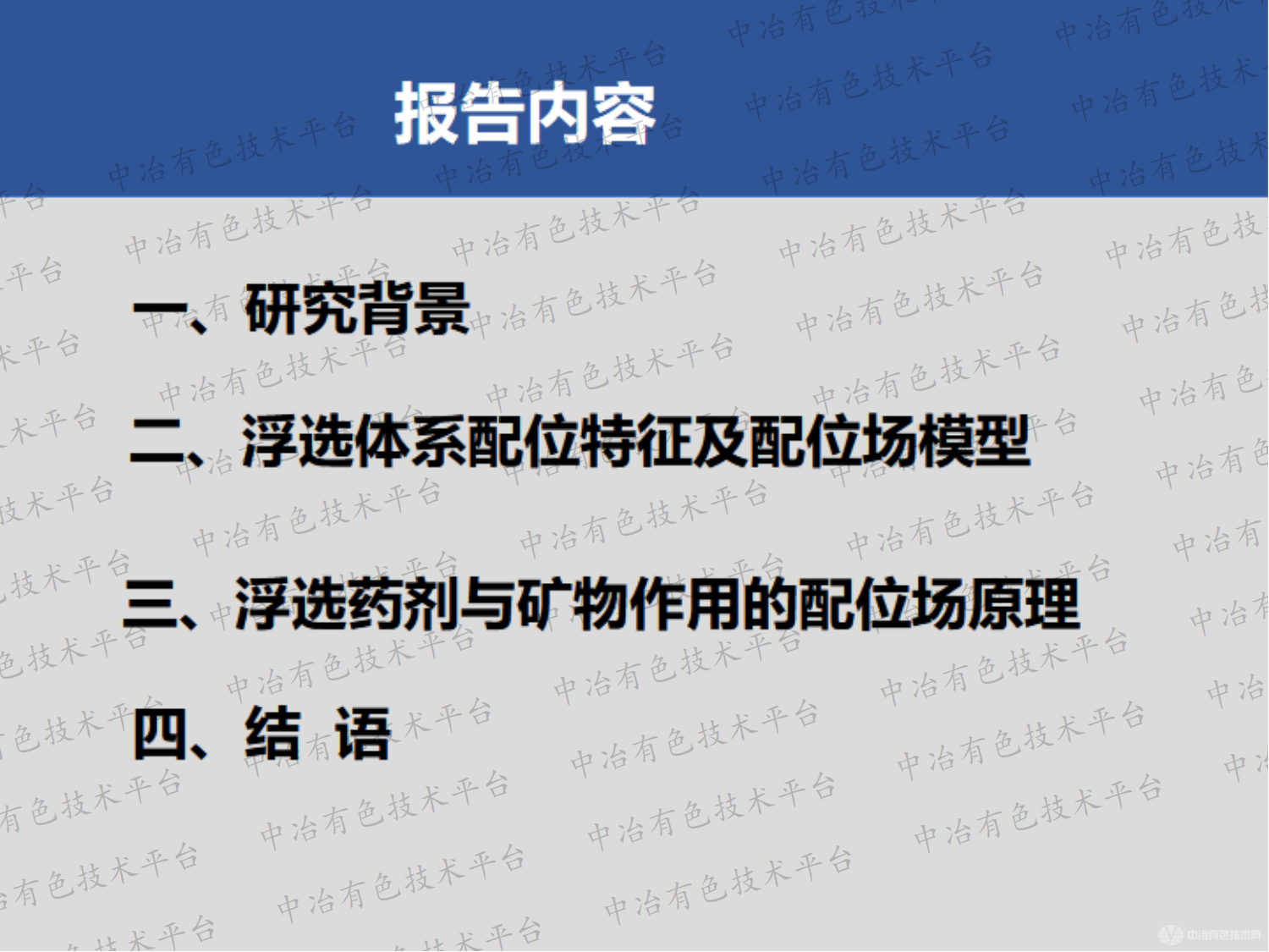 浮選藥劑與礦物作用的配位理論