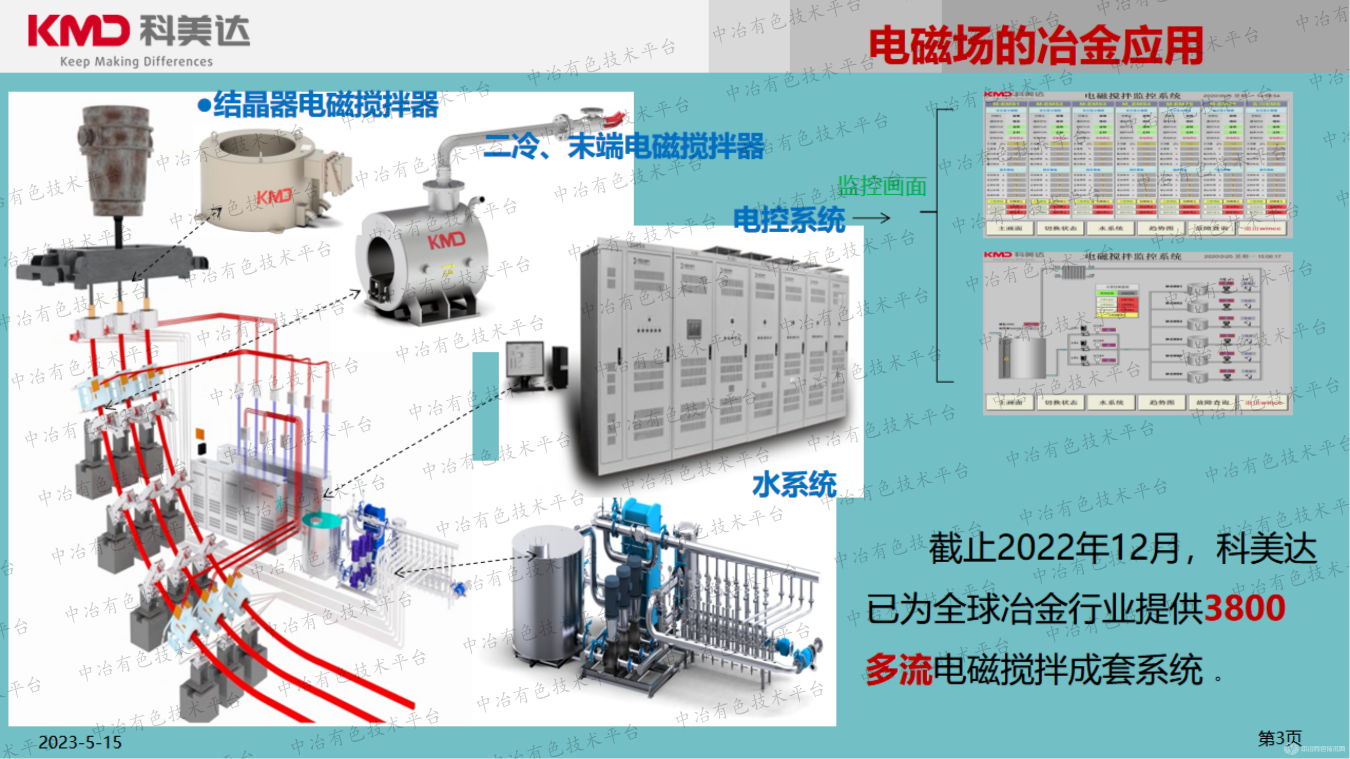 電磁攪拌系統(tǒng)在有色及其他領(lǐng)域的應(yīng)用