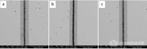 涂層截面整體形貌SEM圖