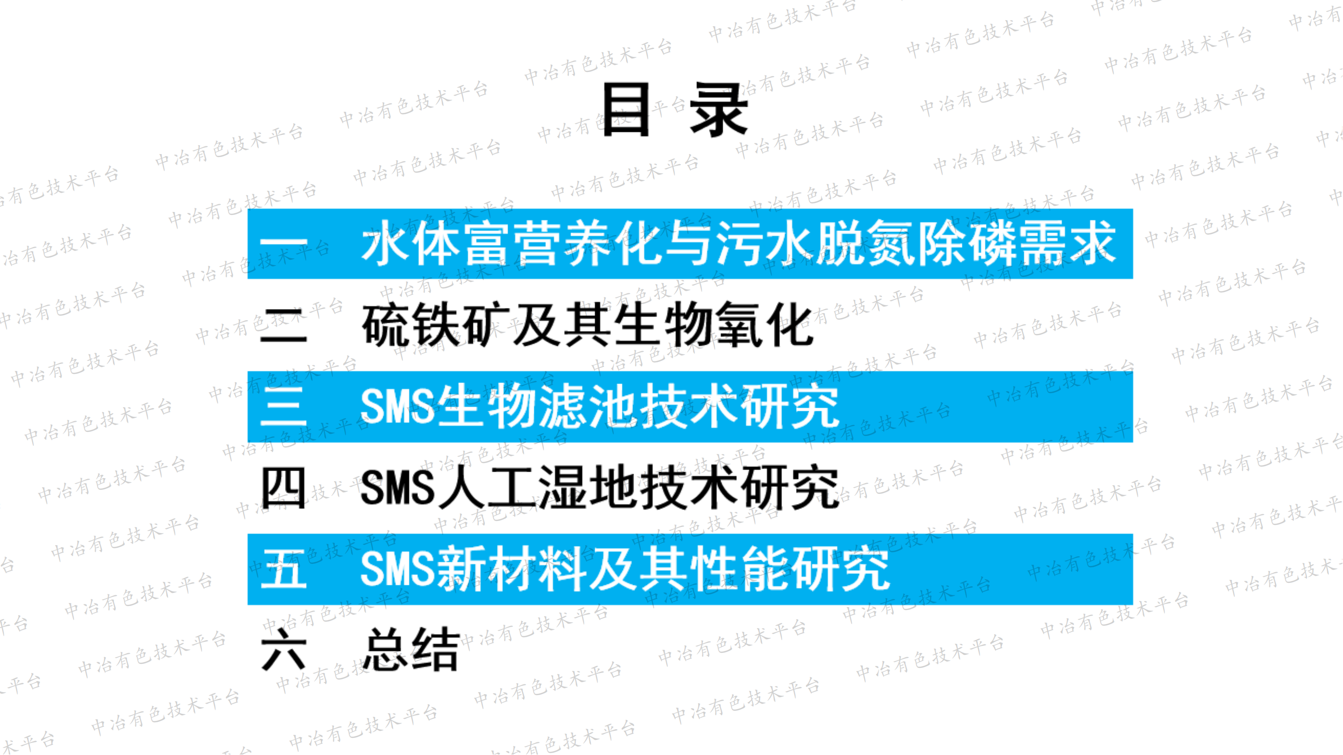 基于硫鐵礦的低碳、高效、深度、同步脫氮除磷技術(shù)（SMS）研究