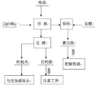 結(jié)晶母液資源化工藝流程圖