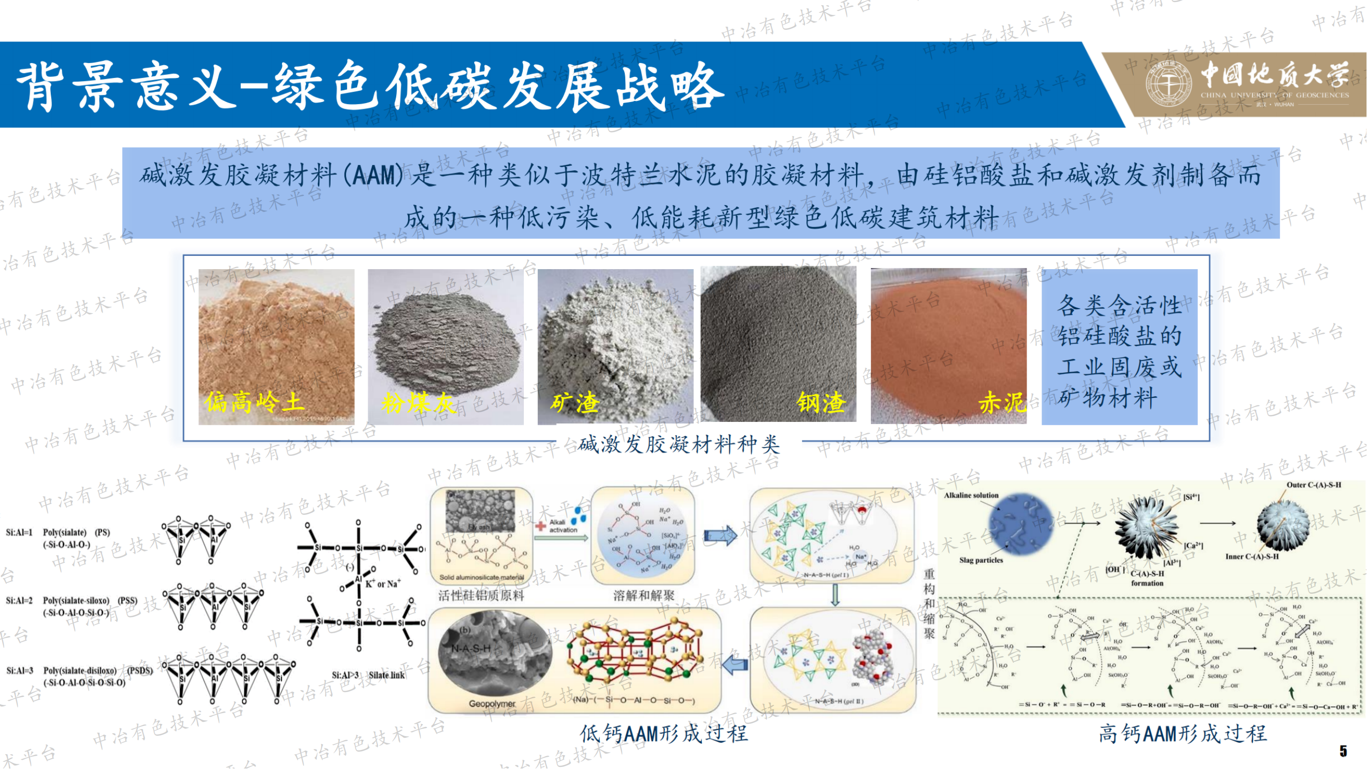 礦物材料與冶金固廢建材化利用