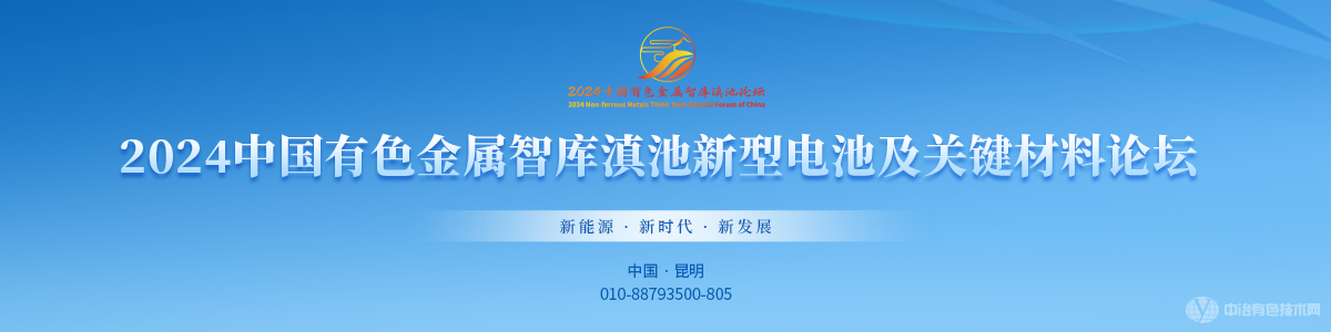 2024中國(guó)有色金屬智庫(kù)滇池新型電池及關(guān)鍵材料論壇