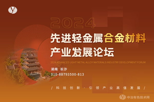 2024先進輕金屬合金材料產(chǎn)業(yè)發(fā)展論壇