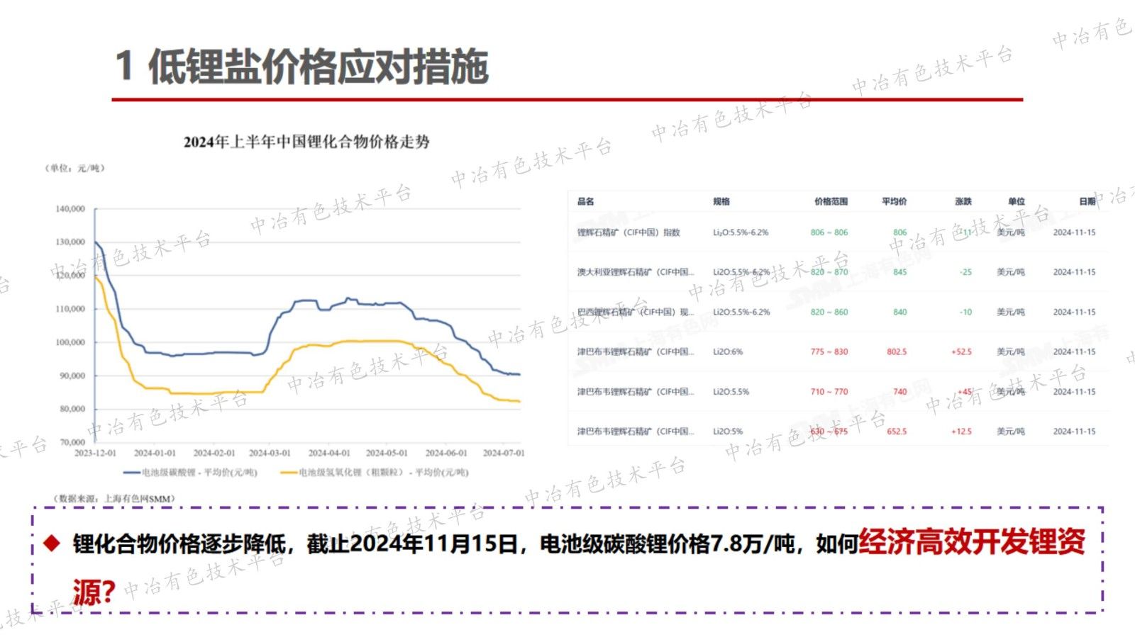 低品位鋰多金屬資源高效開發(fā)利用